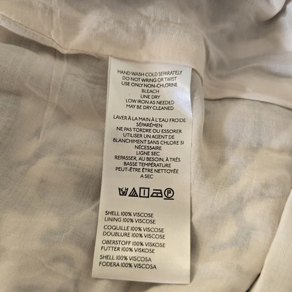 NWT Maeve Silky Asymmetrical Midi Skirt, Size XL - Picture 8 of 9